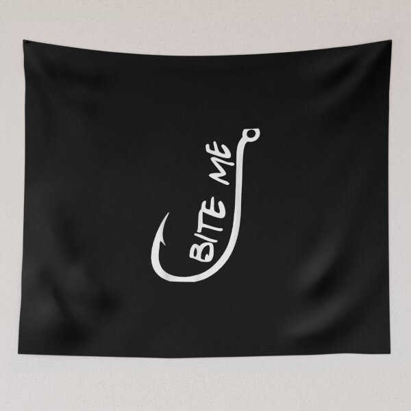 Item preview, Bite Me Funny Fishing designed and sold by JasonNathaya.