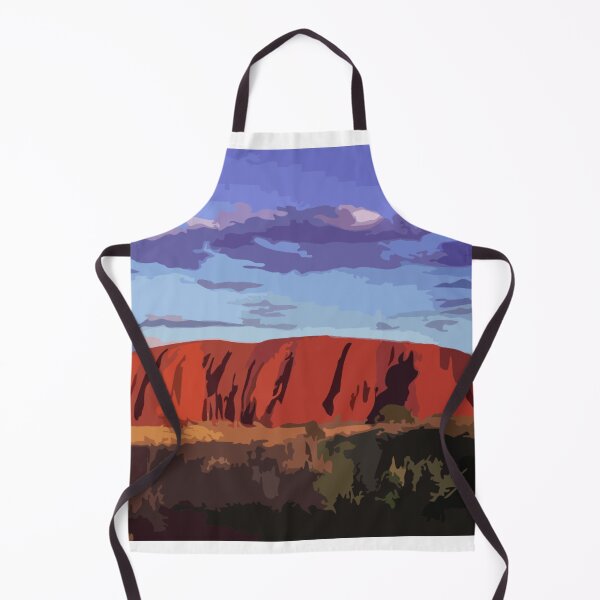 Item preview, Uluru Sunset Digital Painting designed and sold by Positive Lad.