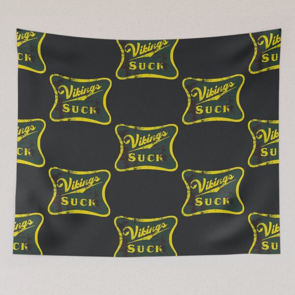 Item preview, The Vikings Suck Green Bay Packers Inspired designed and sold by TheoNelsano.