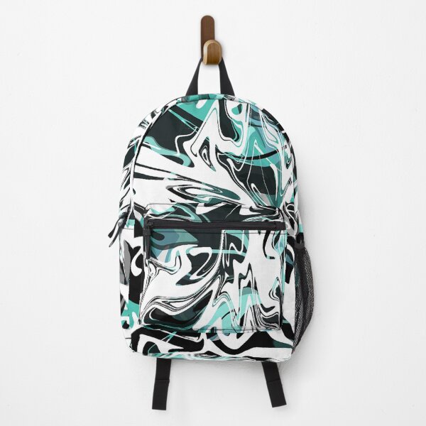 Item preview, Liquid Swirl Cyan designed and sold by Kotsos Illustrations.