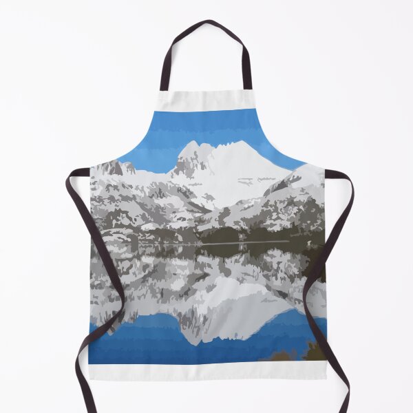 Item preview, Cradle Mountain in Winter Digital Painting designed and sold by Positive Lad.