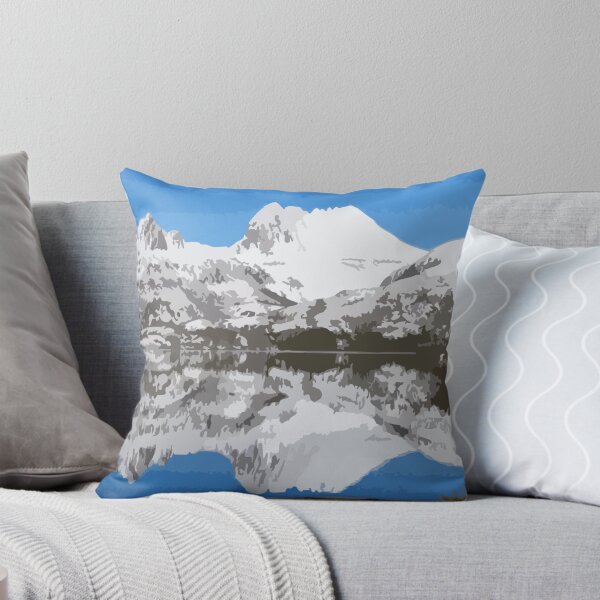 Item preview, Cradle Mountain in Winter Digital Painting designed and sold by Positive Lad.