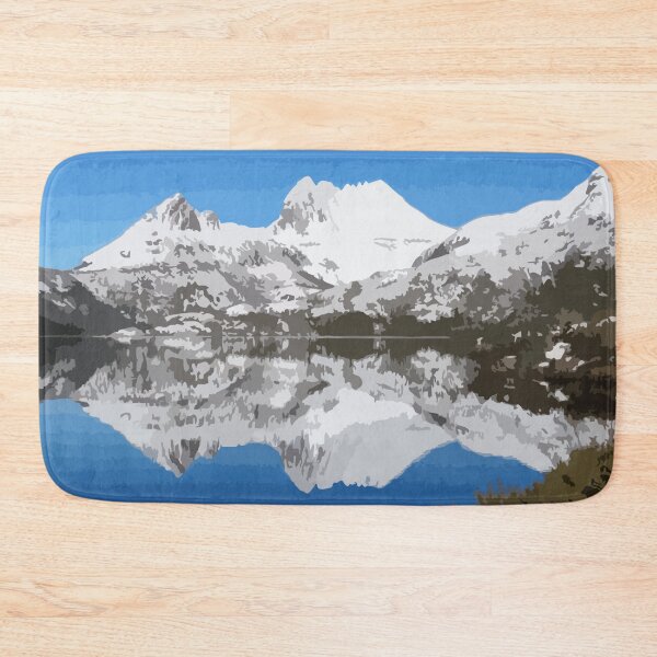 Item preview, Cradle Mountain in Winter Digital Painting designed and sold by Positive Lad.