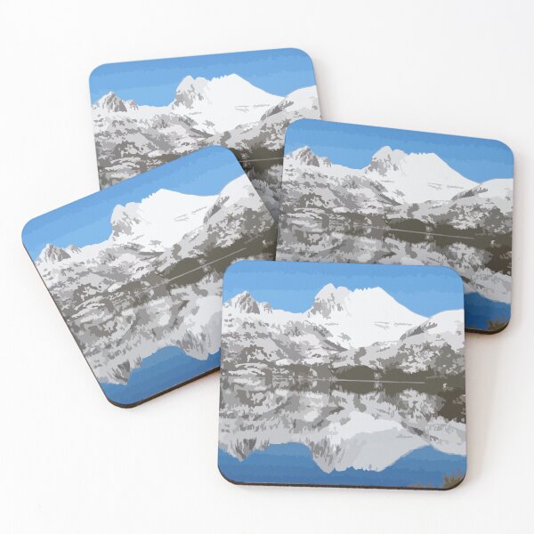 Item preview, Cradle Mountain in Winter Digital Painting designed and sold by Positive Lad.