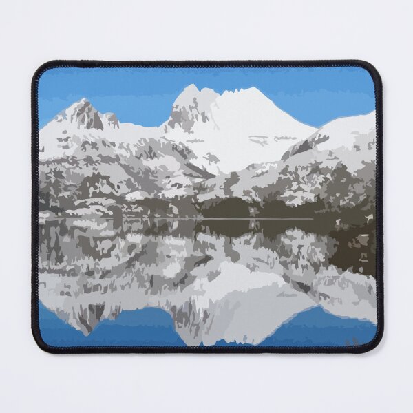 Item preview, Cradle Mountain in Winter Digital Painting designed and sold by Positive Lad.