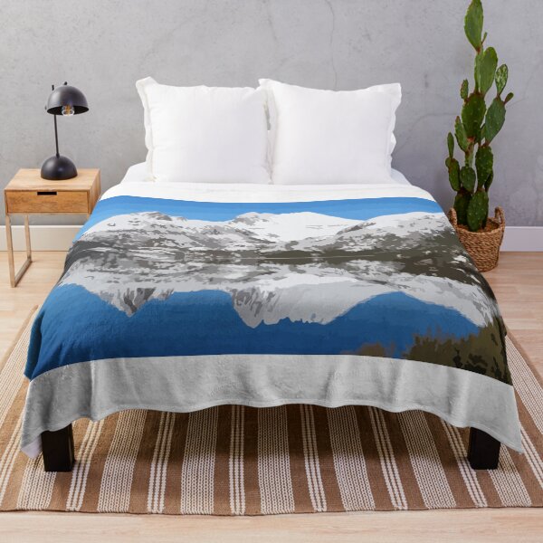Item preview, Cradle Mountain in Winter Digital Painting designed and sold by Positive Lad.