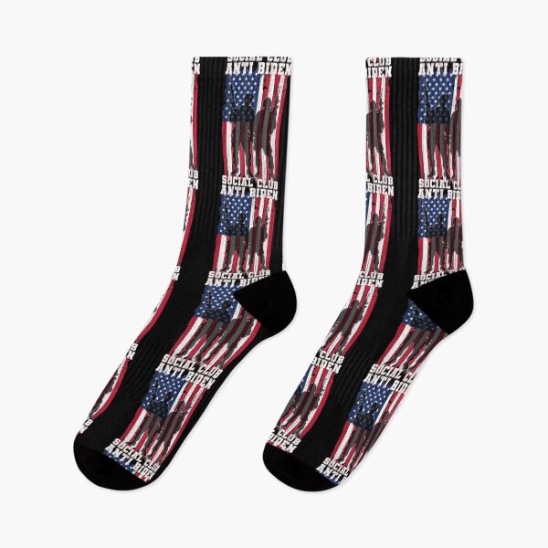 Item preview, Anti Biden Social Club American Flag Retro Vintage designed and sold by TERRYCOXSHOP.