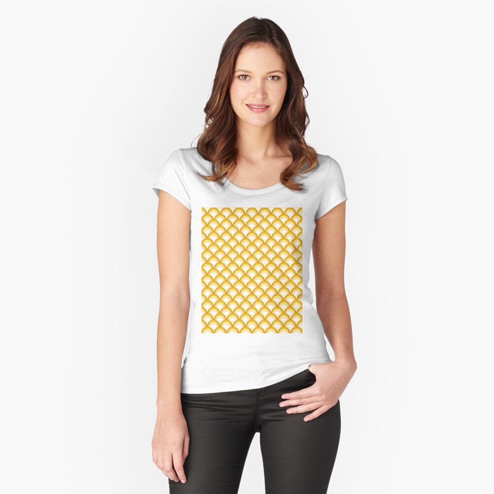 Item preview, Fitted Scoop T-Shirt designed and sold by vkdezine.