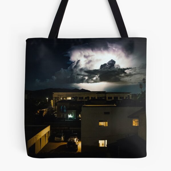 Item preview, Lightning Over Griffith Park designed and sold by Quinn Wright.