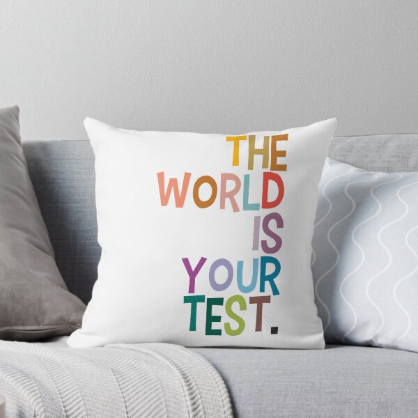 Item preview, The world is your test designed and sold by Pink Pastel Studio.