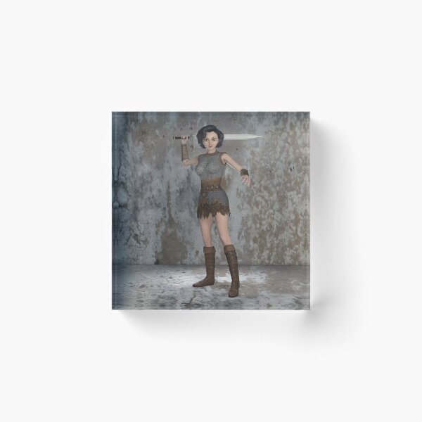 Item preview, Emiko and her sword designed and sold by DecostaDesigns.