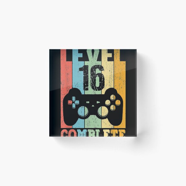 Item preview, 16th Birthday Boys Girls 16 Years Bday Funny Level 16 designed and sold by MivaanshiAhe.
