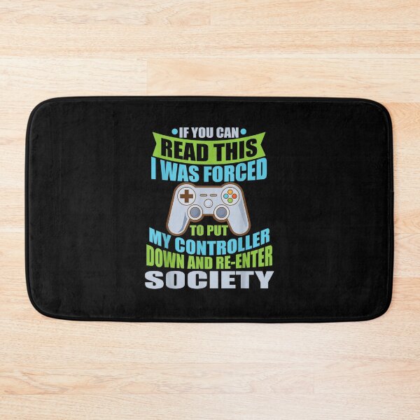 Item preview, Put Controller Down ReEnter Society Funny Gamer designed and sold by SemajshiMaah.