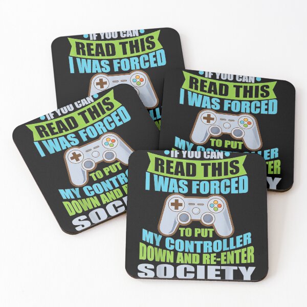Item preview, Put Controller Down ReEnter Society Funny Gamer designed and sold by SemajshiMaah.