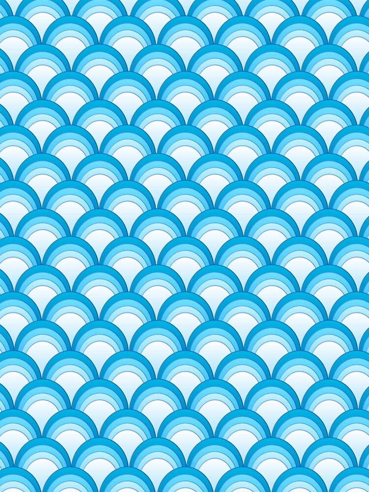 Japanese Waves Ornament 4 by vkdezine