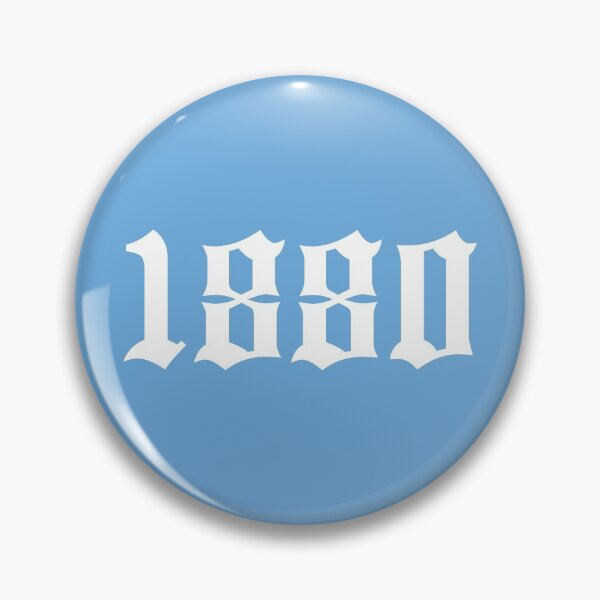 Item preview, Manchester City Retro 1880 designed and sold by FootyPrints.