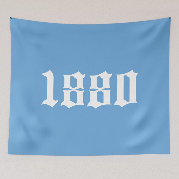 Item preview, Manchester City Retro 1880 designed and sold by FootyPrints.