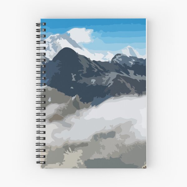 Item preview, Mount Everest Base Camp Hiking Digital Painting designed and sold by Positive Lad.