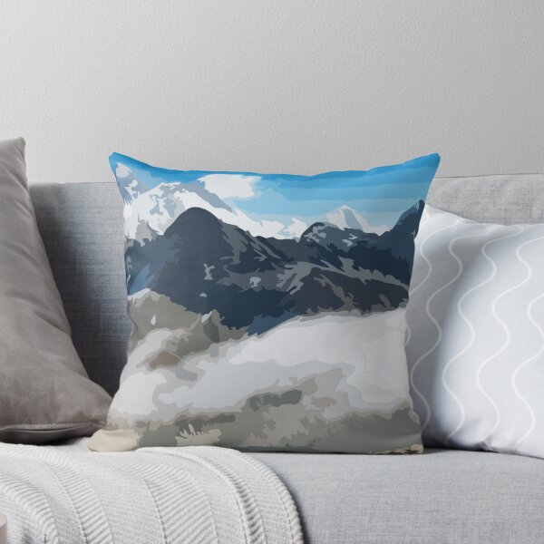 Item preview, Mount Everest Base Camp Hiking Digital Painting designed and sold by Positive Lad.