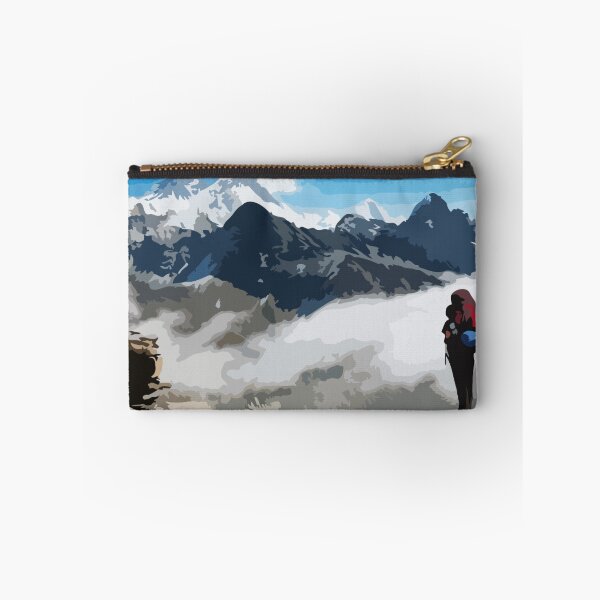 Item preview, Mount Everest Base Camp Hiking Digital Painting designed and sold by Positive Lad.
