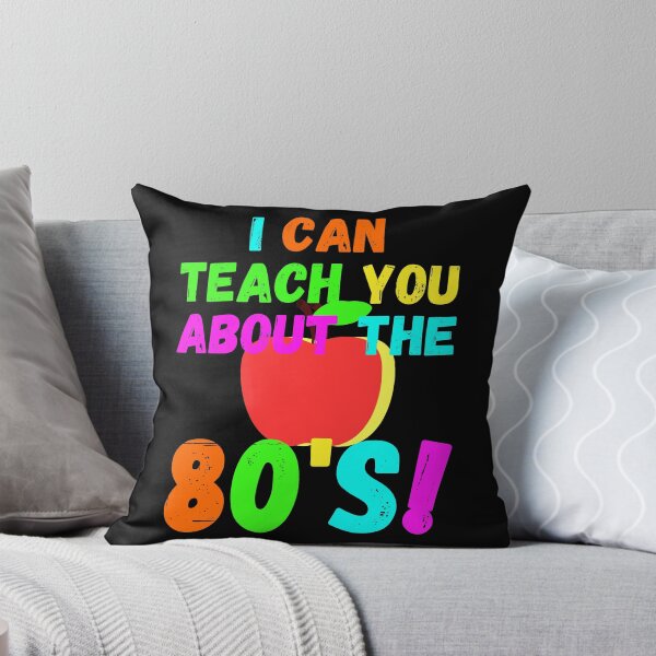 Item preview, I Can Teach You About The 80's Neon -  Love the Eighties Teacher - Original by Boo-da-chay designed and sold by Boo-da-chay.