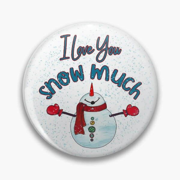 Item preview, I love you a lot of snow designed and sold by Astralia.