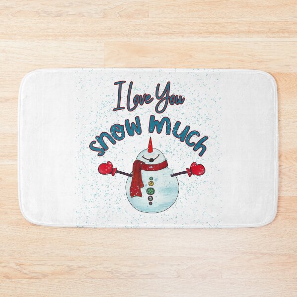 Item preview, I love you a lot of snow designed and sold by Astralia.