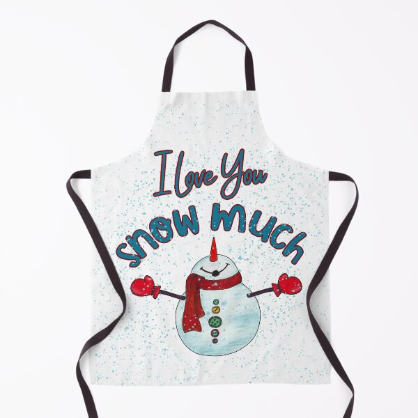 Item preview, I love you a lot of snow designed and sold by Astralia.