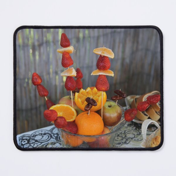 Item preview, ORANGES, APPLES, STRAWBERRIES, ORANGE PEEL, BAKED GOODS, BREAKFAST, CANDLE, WOOD, NATURE, FRUIT designed and sold by MonArtisteSam.