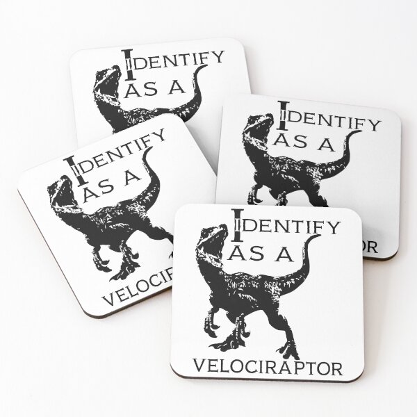 Item preview, I Identify As A Velociraptor designed and sold by 223 Digital Art.