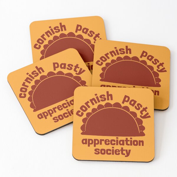 Item preview, Cornish Pasty Appreciation Society Dark Red designed and sold by cashewdays.