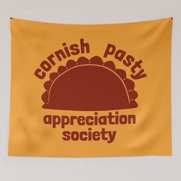 Item preview, Cornish Pasty Appreciation Society Dark Red designed and sold by cashewdays.