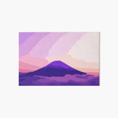 Item preview, Sunset Over Mount Fuji Digital Painting designed and sold by Positive Lad.