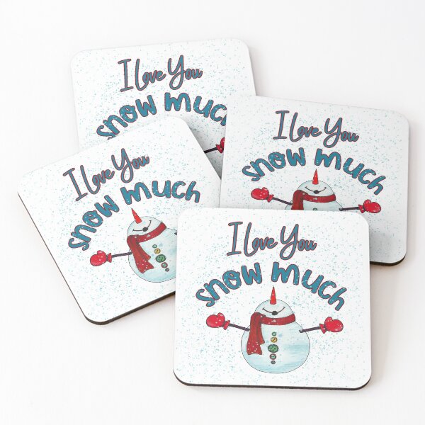 Item preview, I love you a lot of snow designed and sold by Astralia.