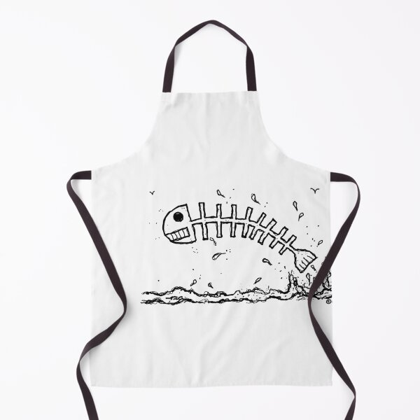 Item preview, Flying Fish Skeleton designed and sold by Chris Thomas Illustration.
