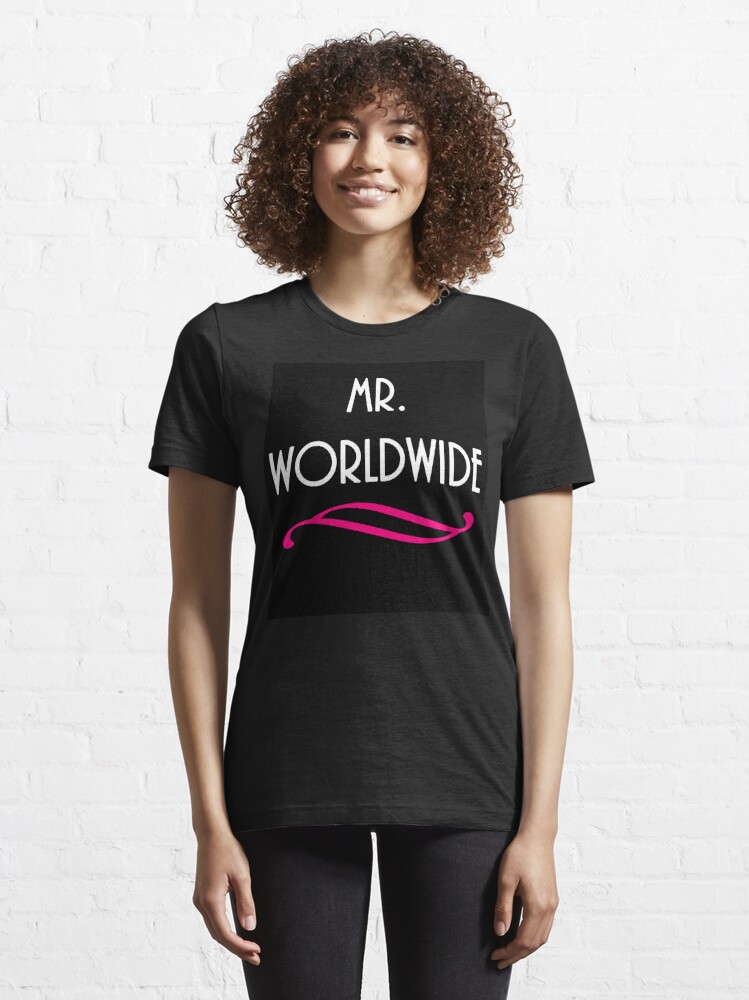 pitbull mr worldwide shirt