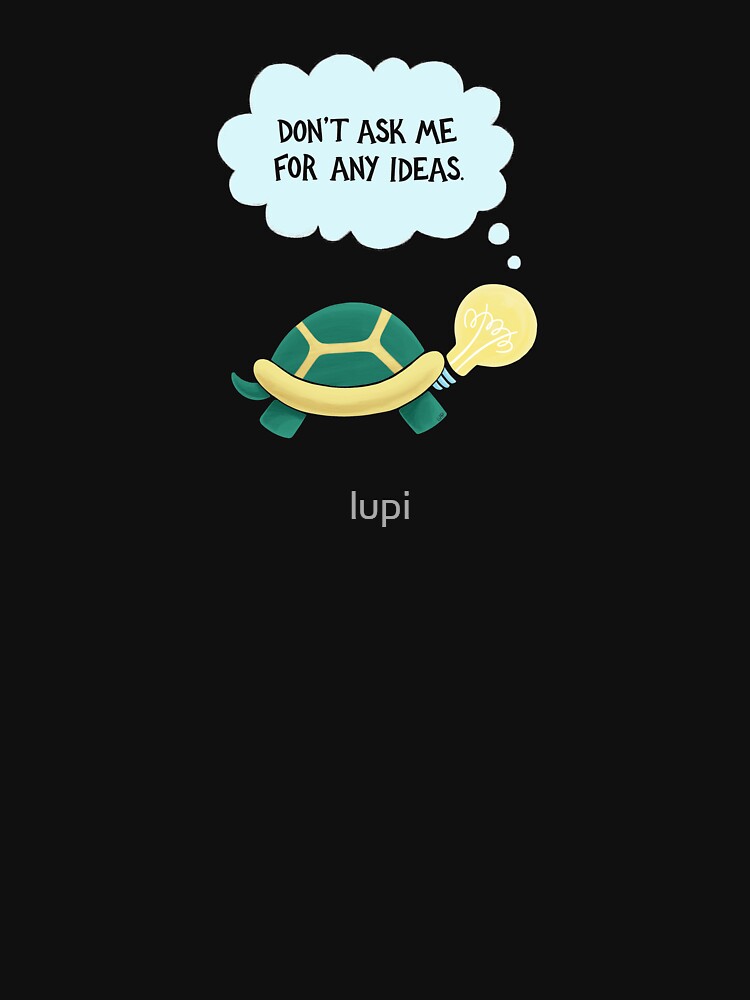 Idea Turtle by lupi