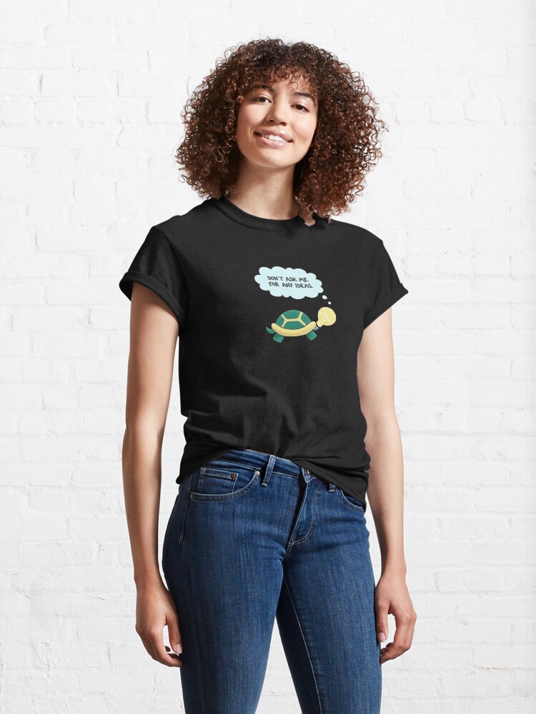 Alternate view of Idea Turtle Classic T-Shirt