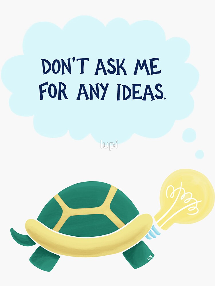 Idea Turtle by lupi