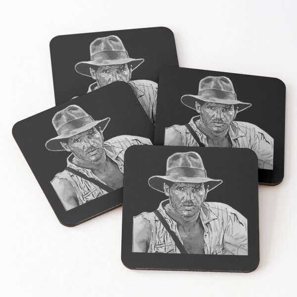 Item preview, Black and white Raiders portrait designed and sold by DominguezAyer.