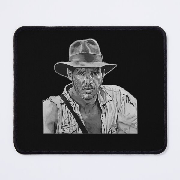 Item preview, Black and white Raiders portrait designed and sold by DominguezAyer.