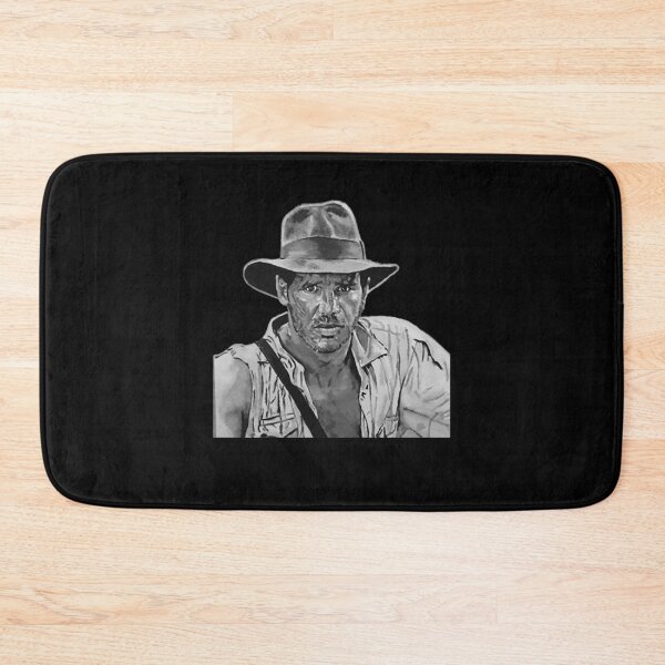 Item preview, Black and white Raiders portrait designed and sold by DominguezAyer.