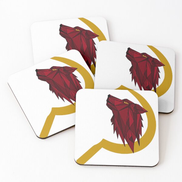 Item preview, Red Rising Wolf designed and sold by thorn-and-lore.