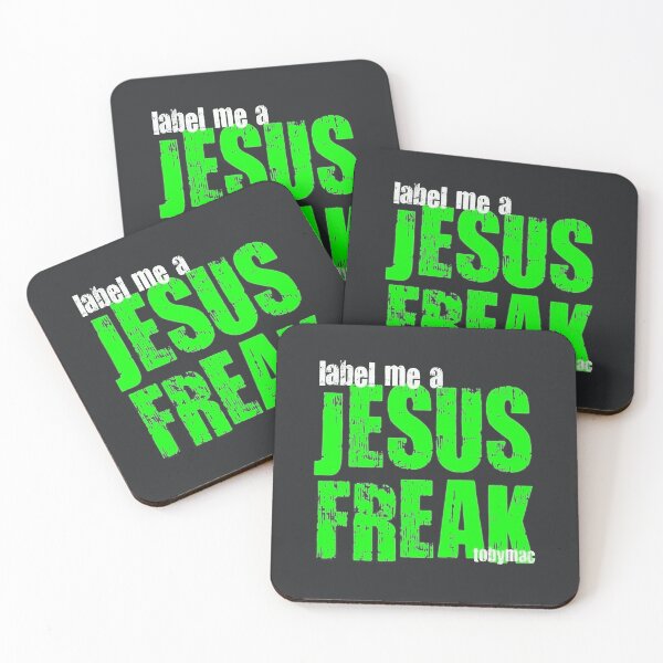 Item preview, Tobymac Label Me A Jesus Freak Logo Crewnecks Tops designed and sold by TheoNelsano.