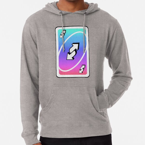 Reverse hot sale card hoodie