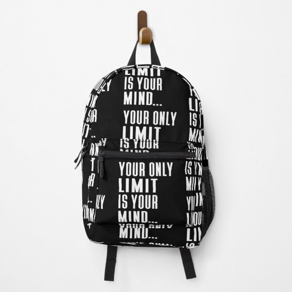 Item preview, Your Only Limit Is Your Mind Typography Life and Inspiration Quote in Normal Left Style designed and sold by Vasabi88.