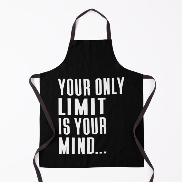 Item preview, Your Only Limit Is Your Mind Typography Life and Inspiration Quote in Normal Left Style designed and sold by Vasabi88.