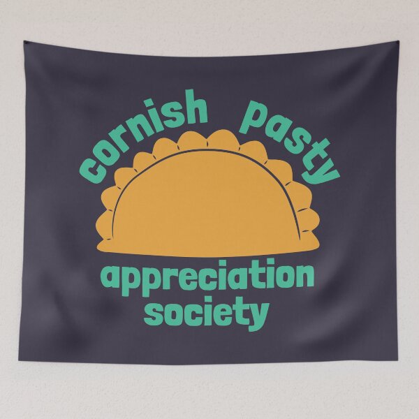 Item preview, Cornish Pasty Appreciation Society Gold Turquoise designed and sold by cashewdays.