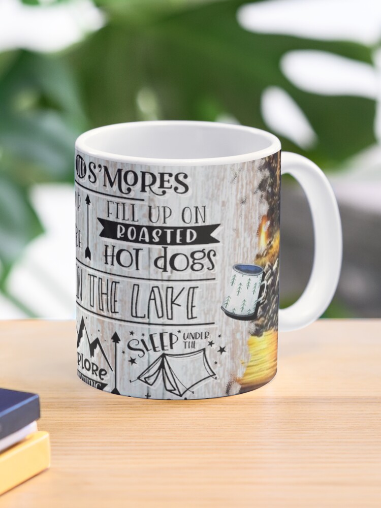 Camping Rules Sublimation Tumbler