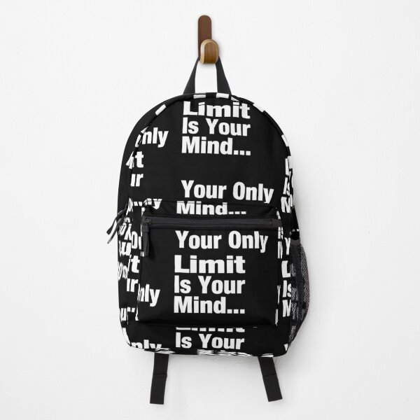 Item preview, Your Only Limit Is Your Mind Typography Life and Inspiration Quote in General Left Style designed and sold by Vasabi88.